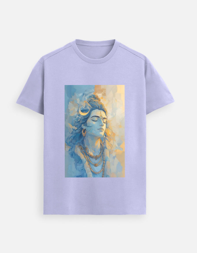 Rudra Vibe half multicolor T-shirt
